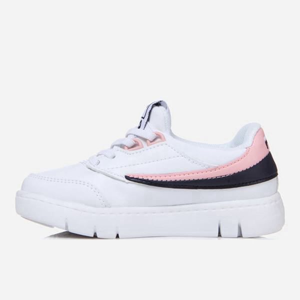 Estilo De Vida Calzado Fila Niñas Blancas / Rosas - Ot Flex Kd - España 680432MQA